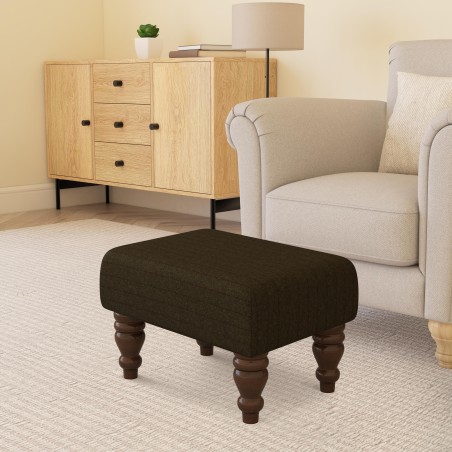 Large Fabric Material Footstools | Footstools Direct | Handmade Goods!