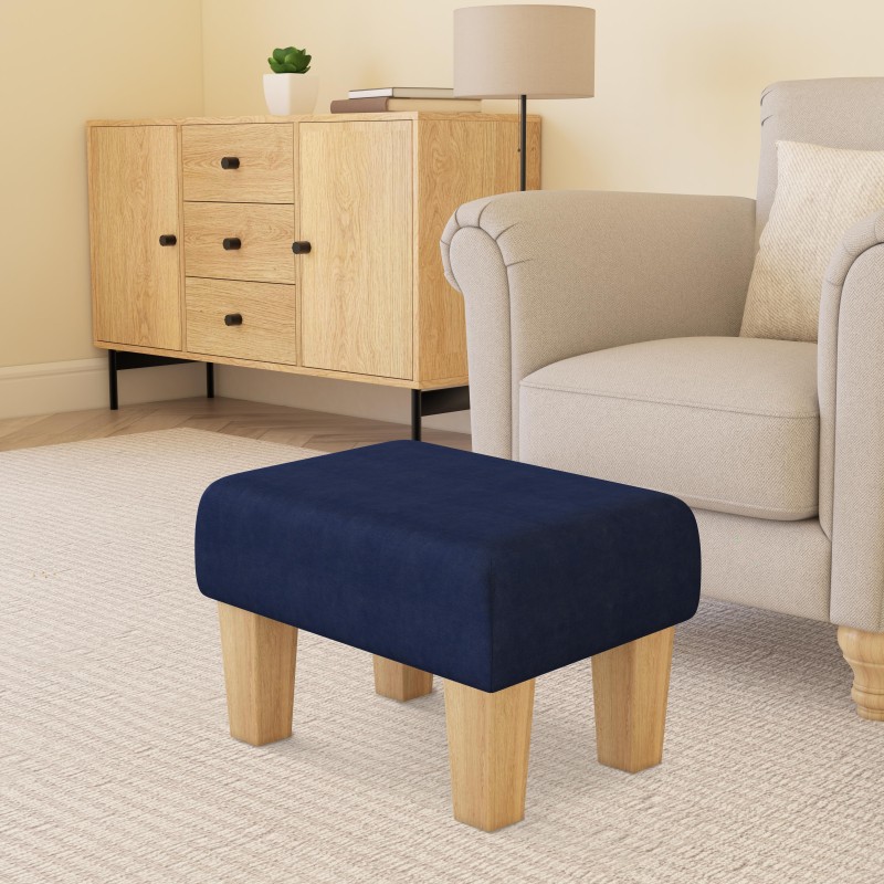 Large Fabric Material Footstools | Footstools Direct | Handmade Goods!