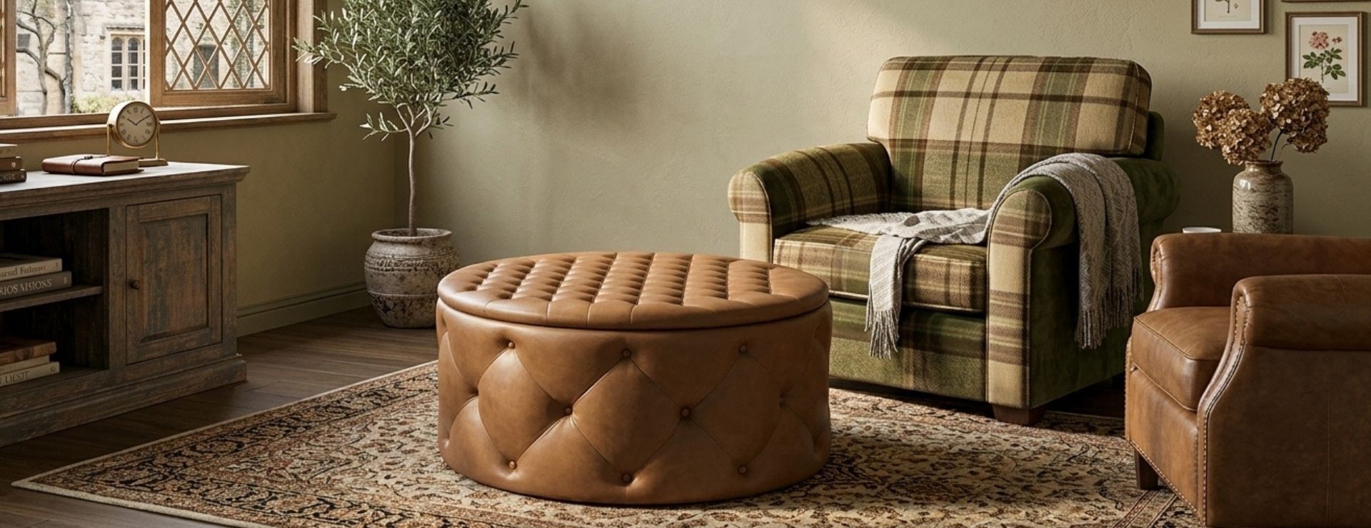 Chesterfield Footstools | Luxury Footstools
