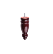 Mahogany Wood Turned Leg