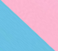 Light Blue & Pink Ice Faux Leather (Set Of 4)