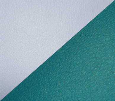 Sky & Teal Faux Leather (Set Of 4)