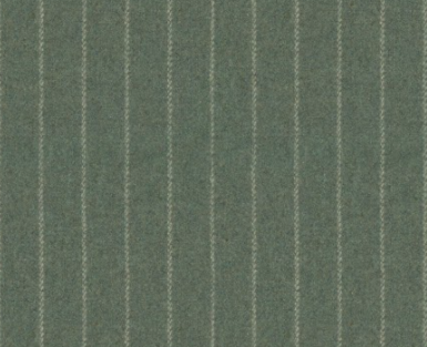Pinstripe Wool - Seaglass Green