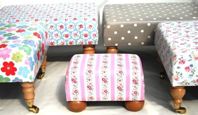 Fabric Footstool Choices