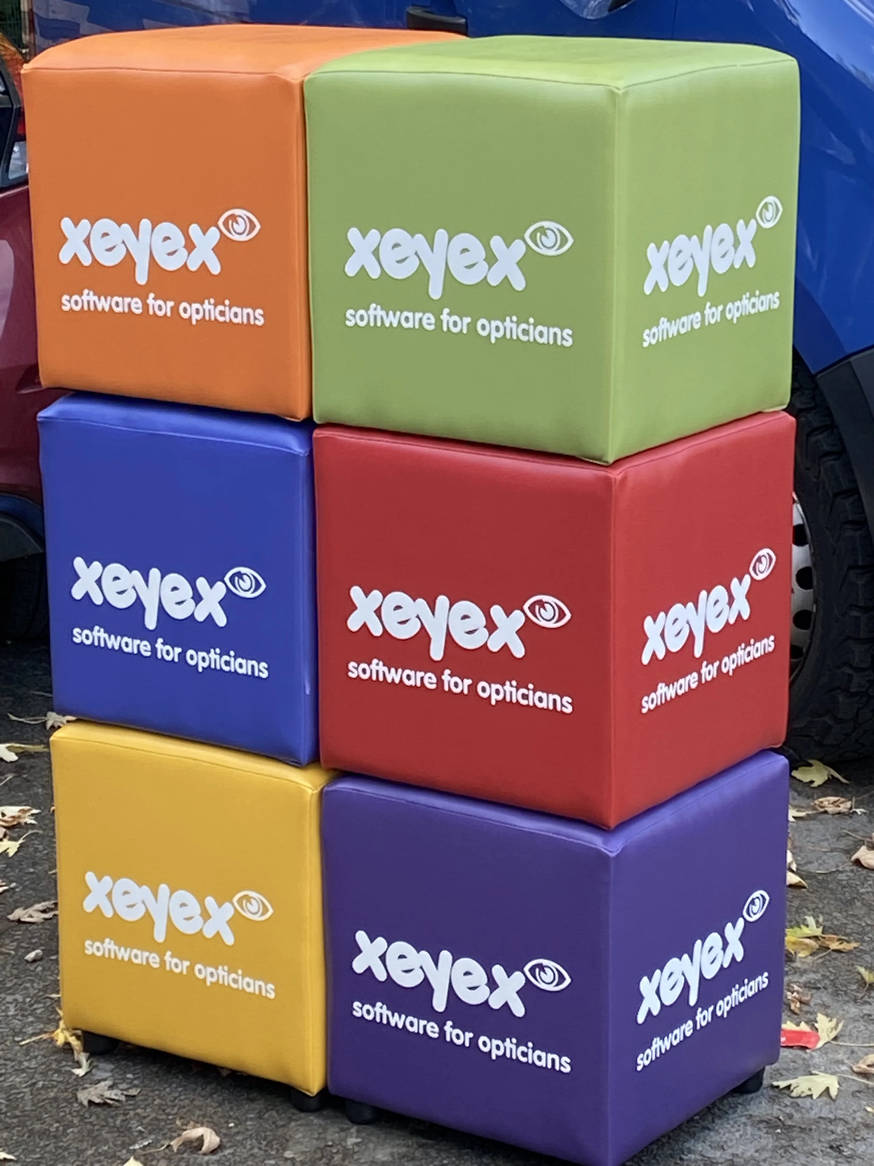 XEYEX Branded Cubes