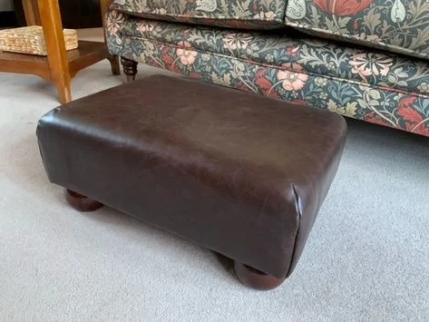 Our Italian Leather Footstools